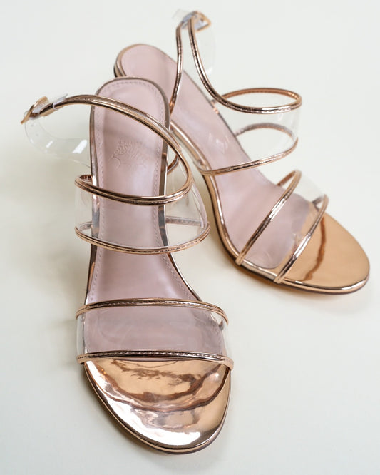 Rose Gold on Clear